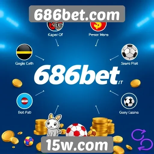 Visão geral das funcionalidades do site 686bet