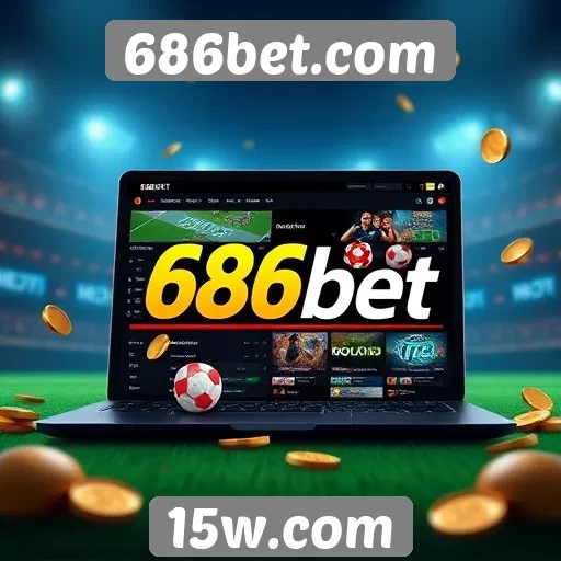 Navegação e usabilidade do site 686bet.com