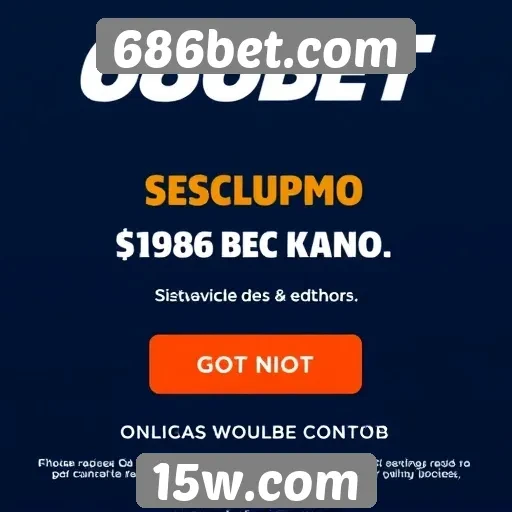 Ofertas e promoções disponíveis no 686bet.com