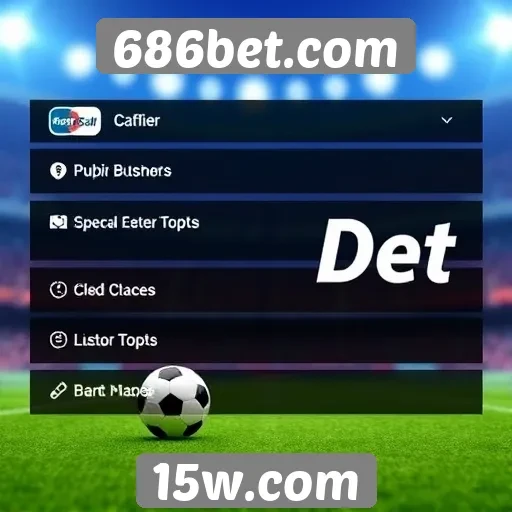 Comparativo de métodos de pagamento disponíveis no 686bet.com